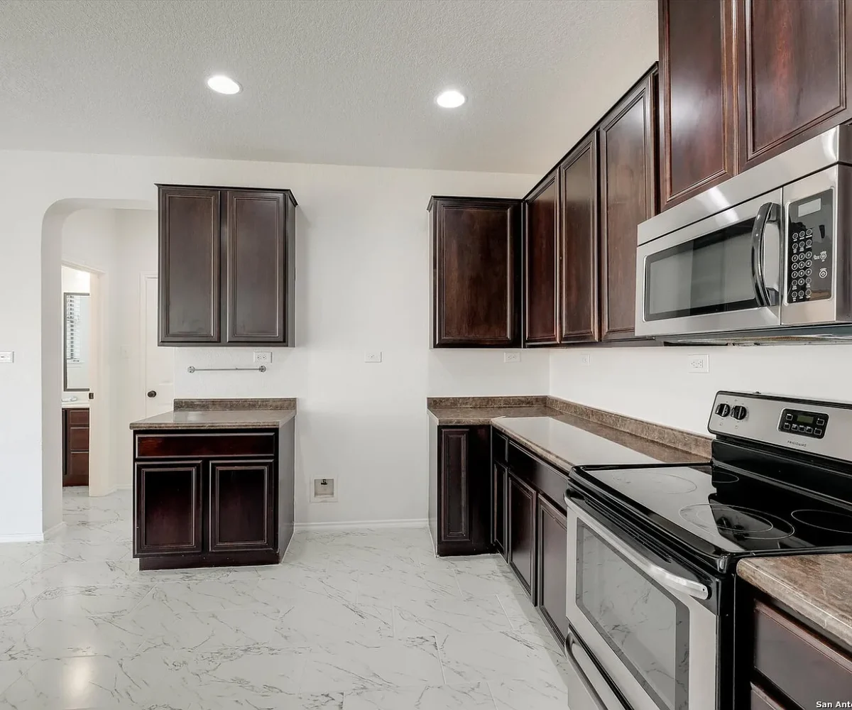 Kitchen of a KB home for sale.