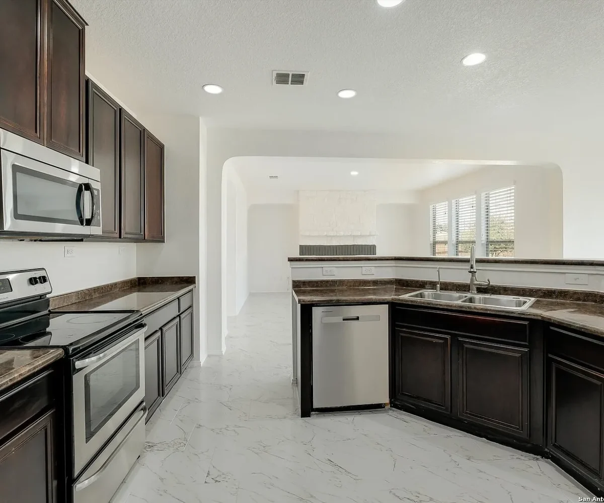 Kitchen of a KB home for sale.