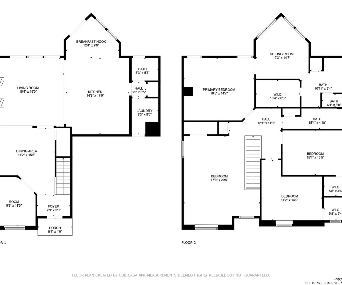 Floorpan of a KB home for sale.