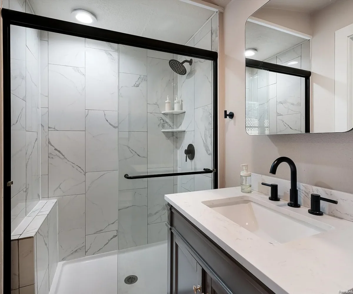 Brightwood bathroom.