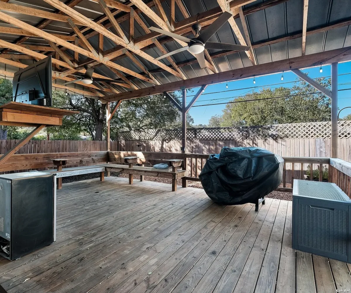 Brightwood backyard.